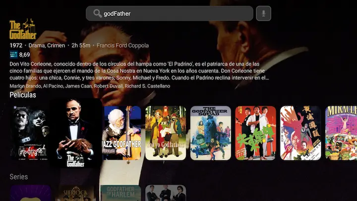 Captura de pantalla principal